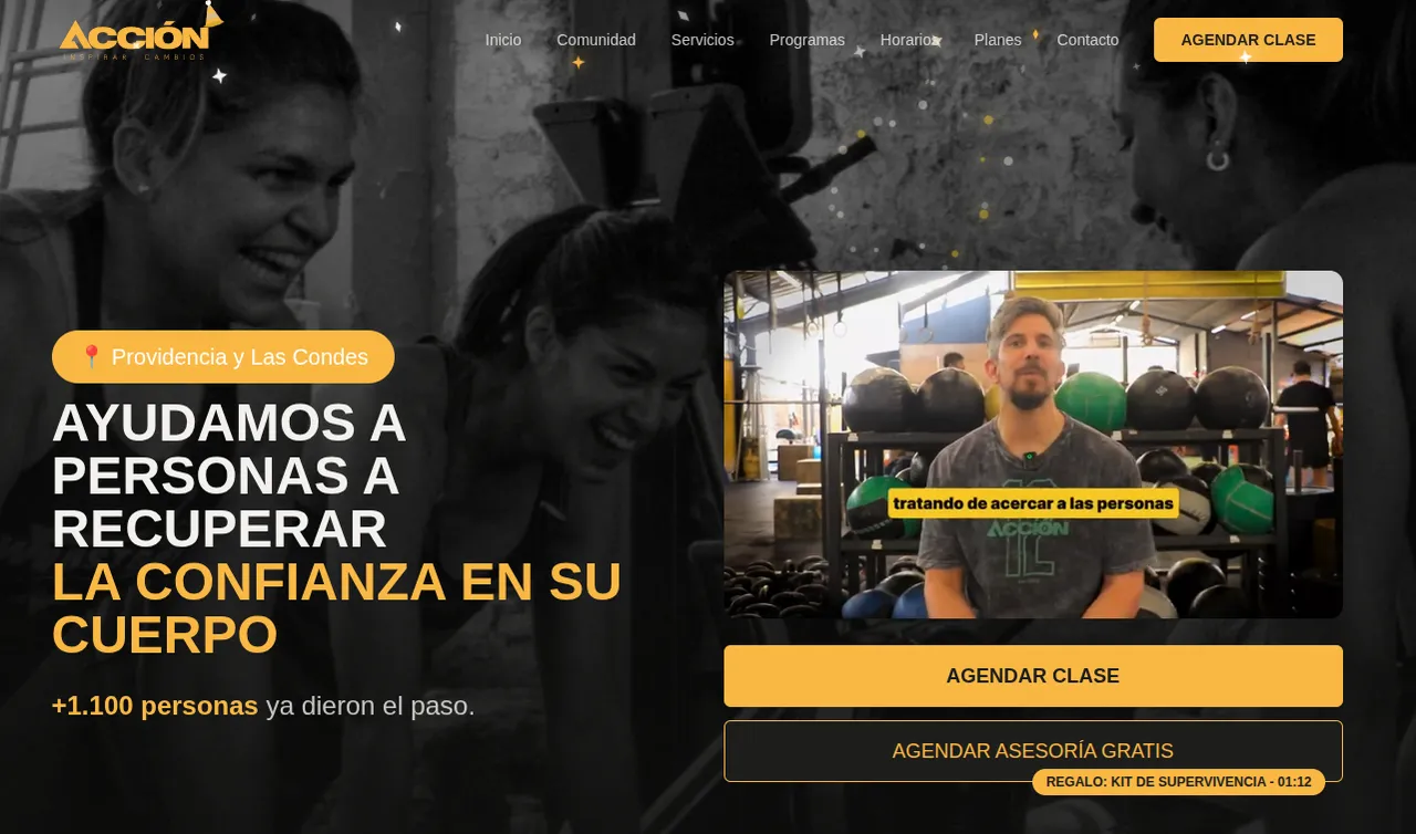 Captura de Acción CrossFit